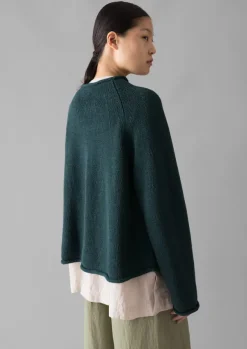 Women TOAST Linen|Jersey*Organic Cotton Linen Easy Sweater