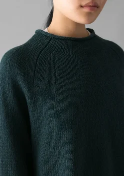 Women TOAST Linen|Jersey*Organic Cotton Linen Easy Sweater