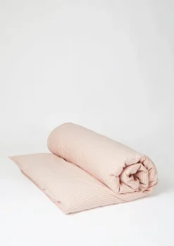 TOAST Textiles|Bed Linen*Organic Cotton Ticking Stripe Duvet Cover