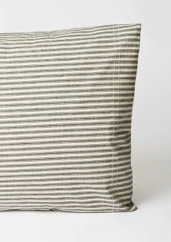 TOAST Textiles|Bed Linen*Organic Cotton Ticking Stripe Housewife Pillowcase