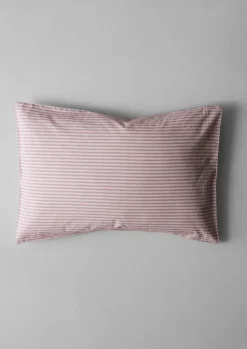 TOAST Textiles|Bed Linen*Organic Cotton Ticking Stripe Housewife Pillowcase