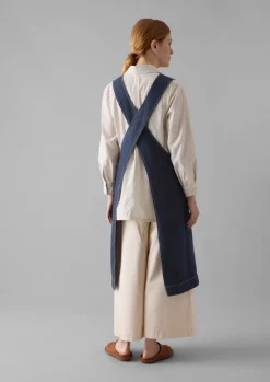 TOAST Outdoor|Aprons & Tea Towels*Organic Denim Cross Back Apron