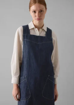 TOAST Outdoor|Aprons & Tea Towels*Organic Denim Cross Back Apron