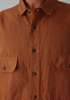 TOAST Workwear|Shirts*Overdyed Check Workwear Shirt