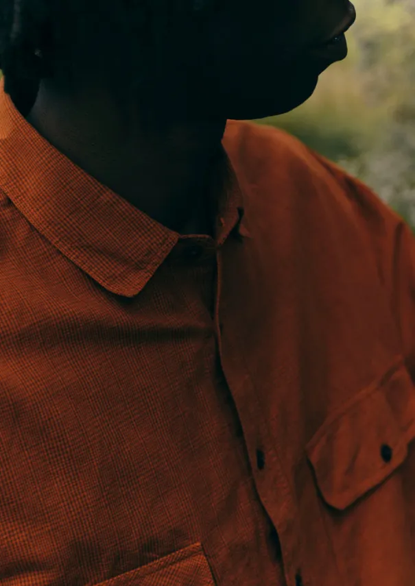 TOAST Workwear|Shirts*Overdyed Check Workwear Shirt