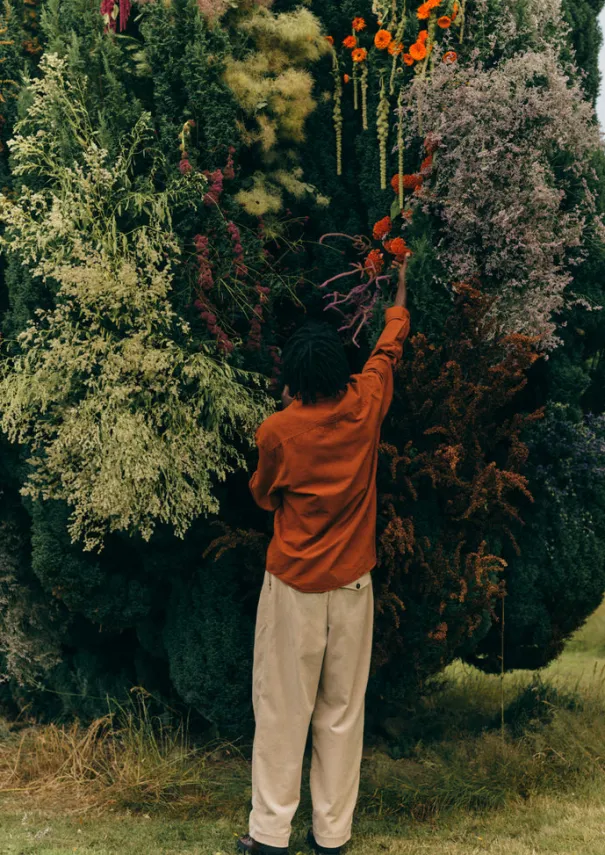 TOAST Workwear|Shirts*Overdyed Check Workwear Shirt