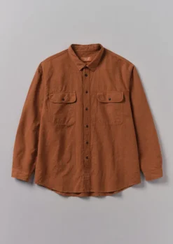 TOAST Workwear|Shirts*Overdyed Check Workwear Shirt