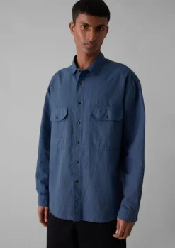 TOAST Workwear|Shirts*Overdyed Check Workwear Shirt