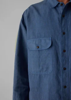 TOAST Workwear|Shirts*Overdyed Check Workwear Shirt