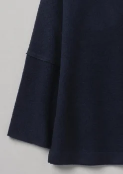 Women TOAST Knitwear*Panelled Boiled Wool Sweater