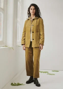 Women TOAST Cord|Workwear*Panelled Organic Cord Trousers