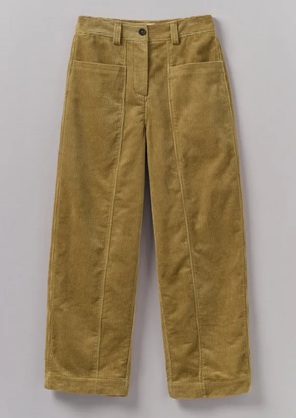Women TOAST Cord|Workwear*Panelled Organic Cord Trousers