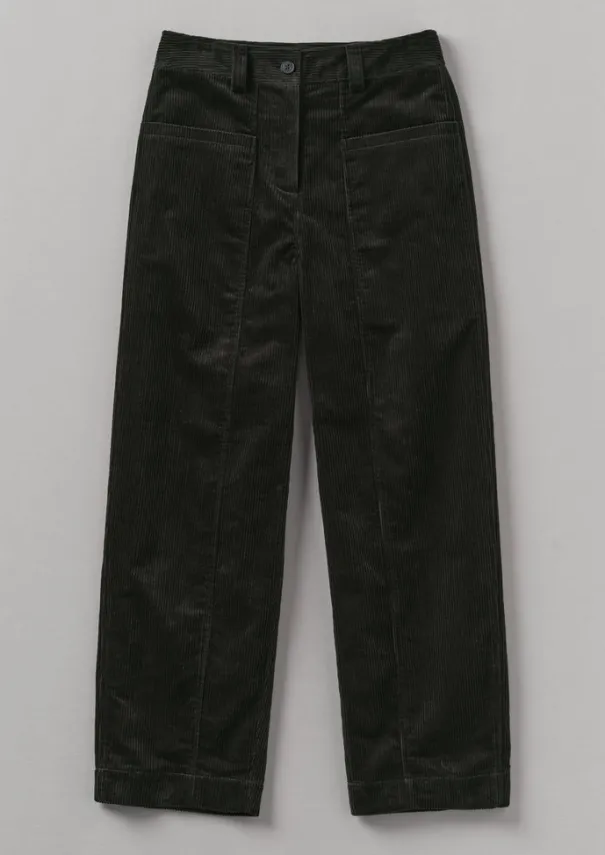 Women TOAST Cord|Workwear*Panelled Organic Cord Trousers