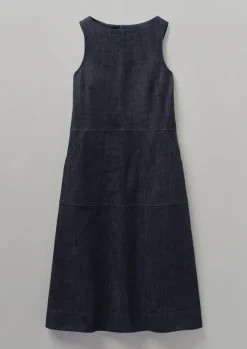 Women TOAST Denim|Workwear*Panelled Organic Denim Dress