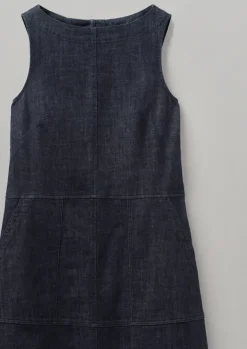 Women TOAST Denim|Workwear*Panelled Organic Denim Dress