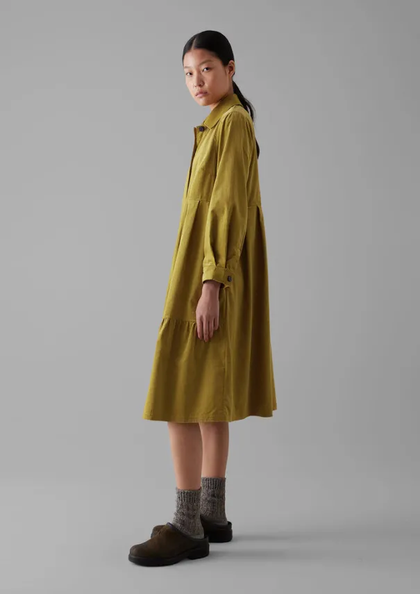 Women TOAST Cord|Dresses*Panelled Organic Needlecord Dress