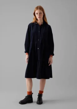 Women TOAST Cord|Dresses*Panelled Organic Needlecord Dress