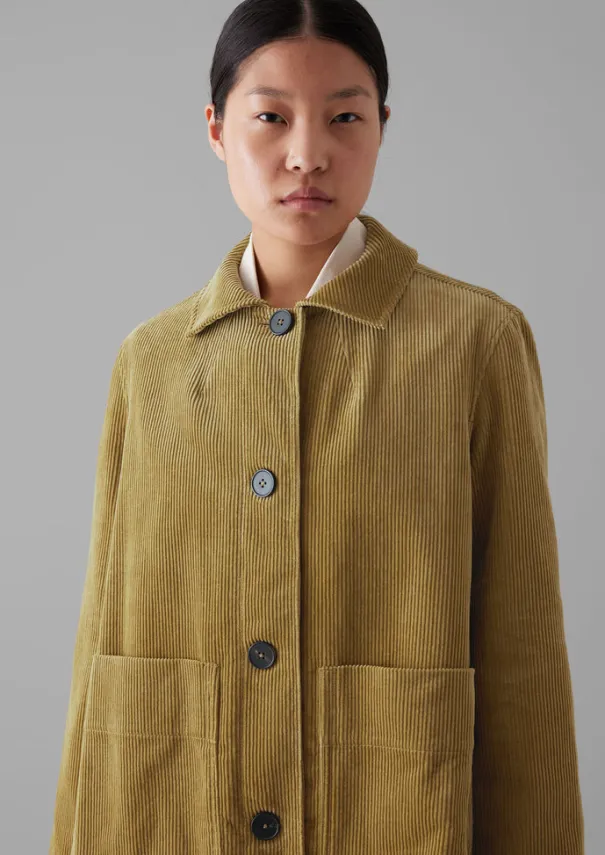 Women TOAST Cord|Workwear*Patch Pocket Organic Cord Jacket