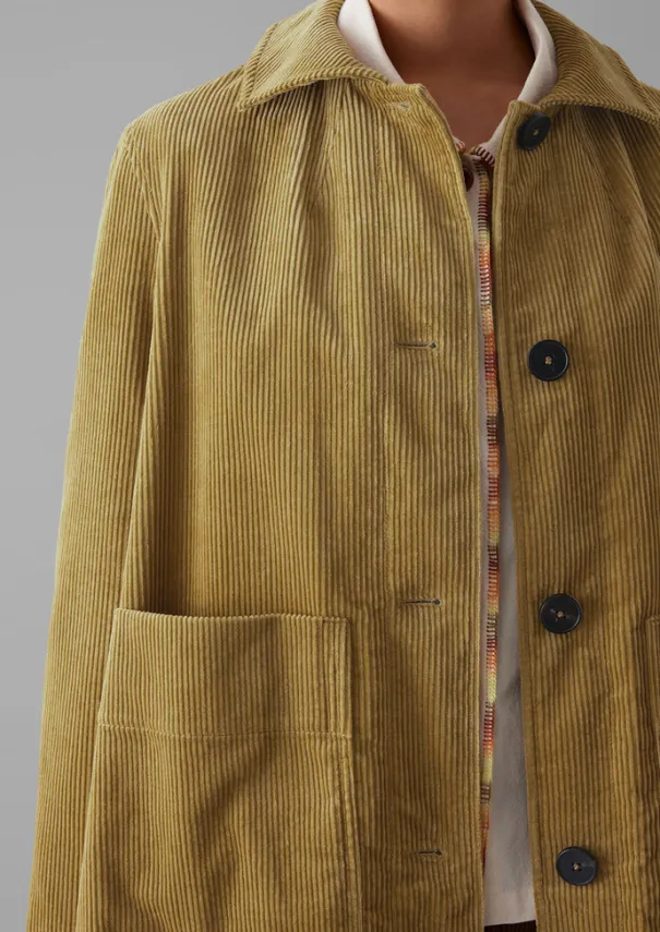 Women TOAST Cord|Workwear*Patch Pocket Organic Cord Jacket