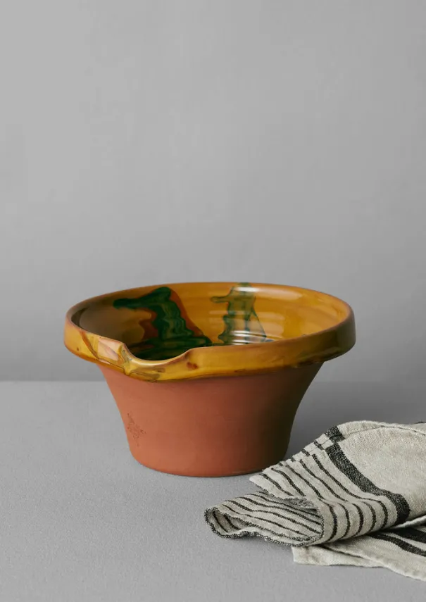 TOAST Ceramics|Tableware*Poterie Barbotine Marbled Pouring Bowl