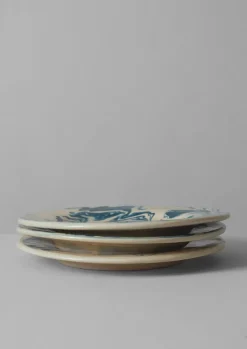 TOAST Ceramics|Tableware*Poterie Barbotine Marbled Plate