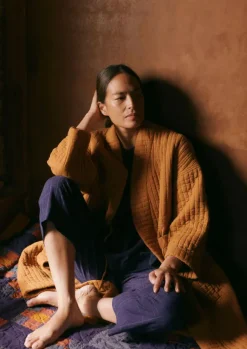 Women TOAST Gowns|Nightwear*Quilted Cotton Long Gown