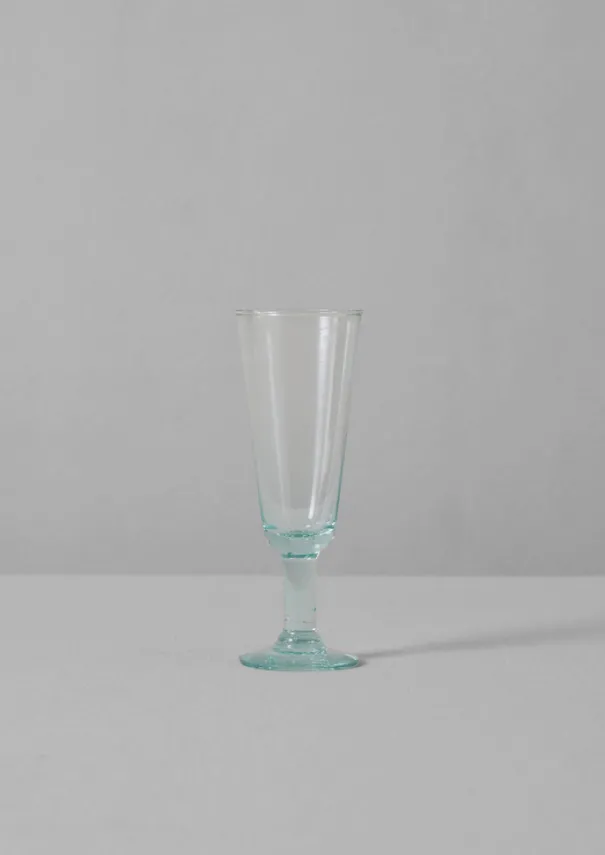 TOAST Glass*Recycled Bolivian Champagne Glasses Set
