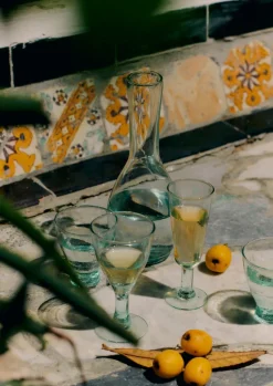 TOAST Glass*Recycled Bolivian Champagne Glasses Set