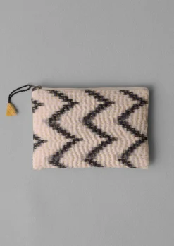 TOAST Textiles|Bathroom*Remnant Fabric Kantha Pouch