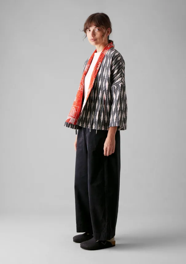 Women TOAST Gowns|Nightwear*Repurposed Ikat Kantha Jacket