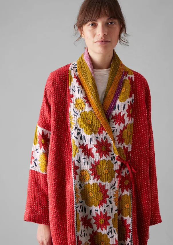 Women TOAST Gowns|Nightwear*Repurposed Kantha Coat