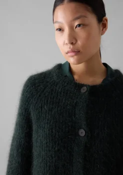 Women TOAST Knitwear*Ribbed Mohair Blend Cardigan