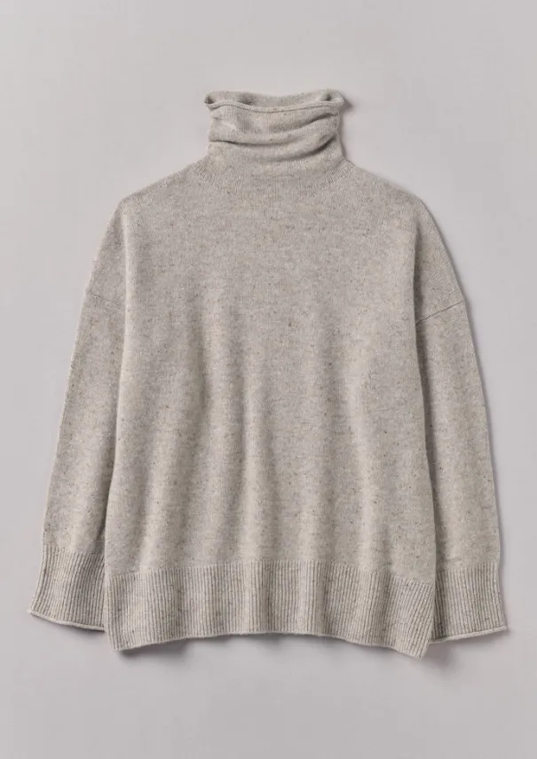 Women TOAST Jersey|Cashmere*Roll Neck Wool Cashmere Sweater