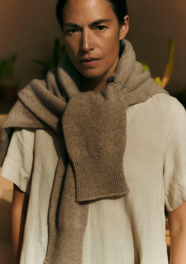 Women TOAST Jersey|Cashmere*Roll Neck Wool Cashmere Sweater