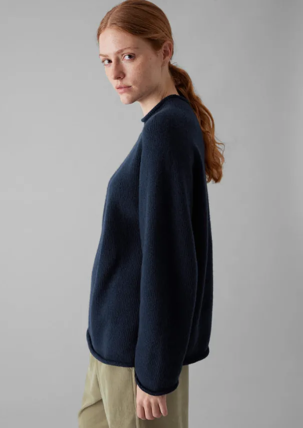 Women TOAST Jersey|Cashmere*Seamless Recycled Cashmere Sweater