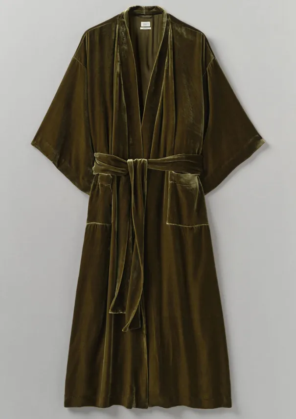 Women TOAST Velvet|Gowns*Silk Velvet Gown