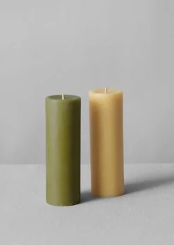 TOAST Candles & Holders*Skar Organics Beeswax Pillar Candle