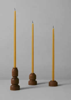 TOAST Candles & Holders*Skar Organics Slim Beeswax Dinner Candle Set