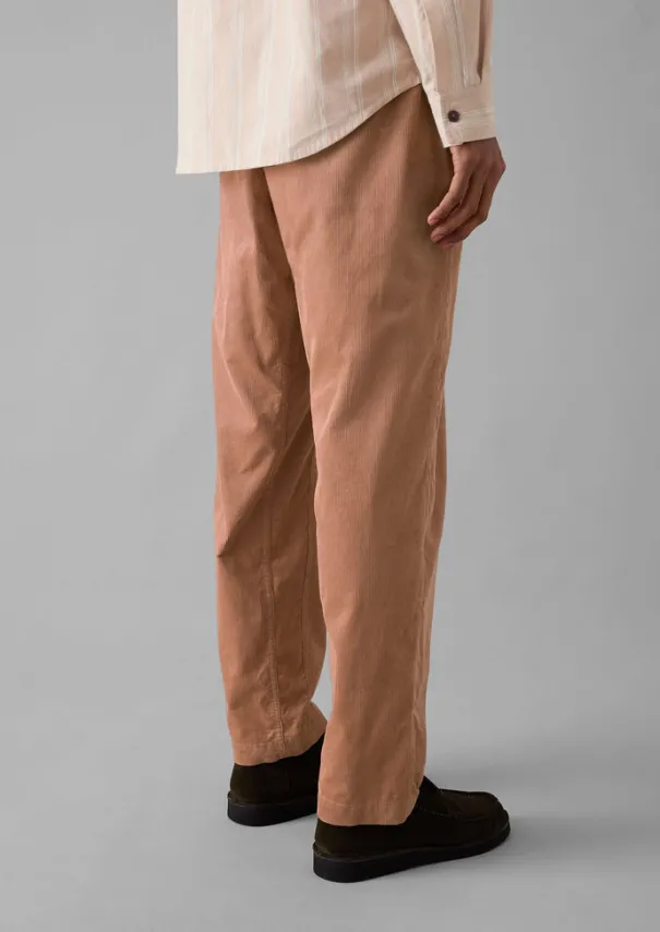 TOAST Cord|Trousers*Soft Organic Cord Drawstring Trousers