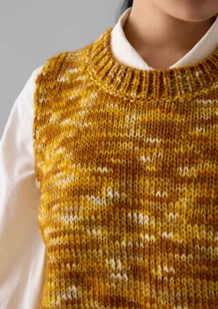 Women TOAST Knitwear*Space Dyed Wool Knitted Tank