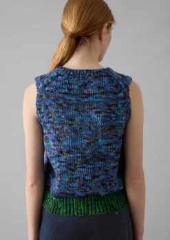 Women TOAST Knitwear*Space Dyed Wool Knitted Tank