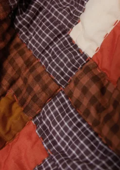 TOAST Textiles|Blankets & Throws*Stacked Check Patchwork Quilt