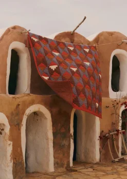 TOAST Textiles|Blankets & Throws*Stacked Check Patchwork Quilt