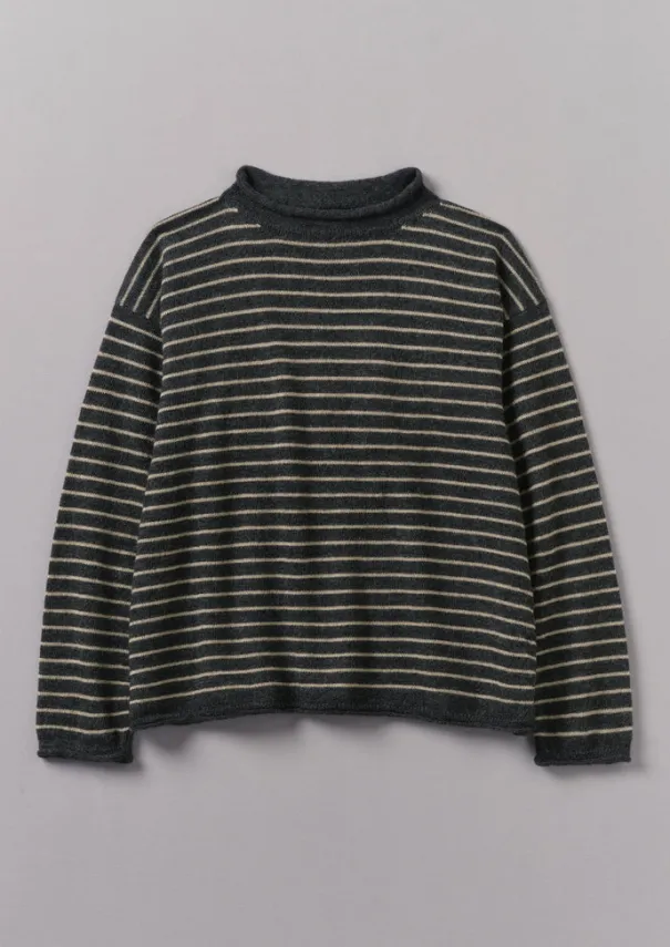 Women TOAST Loungewear|Tops & Tees*Stripe Alpaca Wool Sweater