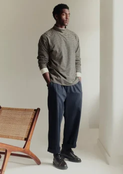 TOAST Tops & Tees*Stripe Cotton Jersey Long Sleeve Tee