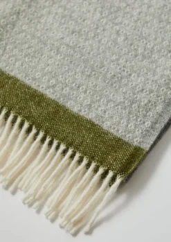 TOAST Textiles|Blankets & Throws*Stripe Edge Wool Blanket