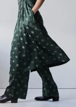 Women TOAST Trousers*Sun and Moon Jacquard Trousers