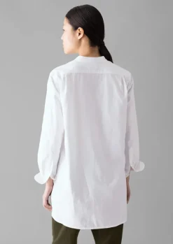 Women TOAST Workwear|Shirts*Taro Cotton Oxford Long Shirt