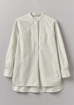 Women TOAST Tops & Tees*Taro Stripe Organic Cotton Poplin Shirt