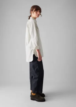 Women TOAST Tops & Tees*Taro Stripe Organic Cotton Poplin Shirt